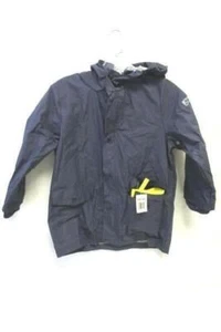 Red Ledge Kid's Rain Coat Dark Blue 70% PVC 30% Nylon Size Extra Small - Picture 1 of 5