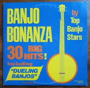 Banjo Bonanza 30 Big Hits Including Dueling Banjos By Top Banjo Stars 1973 Vinyl - Picture 1 of 10