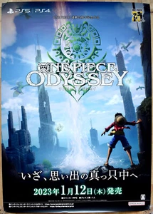 One Piece Odyssey RARE PS4 PS5 51,5cm x 73cm Japanese Promo Poster - Bild 1 von 1