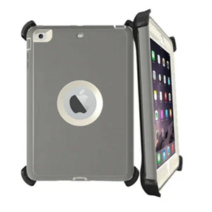 Heavy Duty Shockproof Case Cover W/Stand GRAY/WHITE for iPad Air 1 A1474 A1475 - Picture 1 of 1