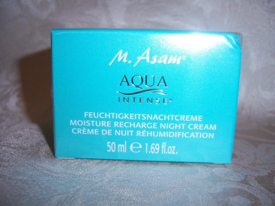 M. ASAM AQUA INTENSE MOISTURE RECHARGE NIGHT CREAM - Image 1 of 1