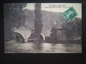 CPA 72 SAINT-LEONARD-DES-BOIS - Le Pont Neuf - Imagen 1 de 2