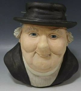 BOSSON 1995 THE PARSON ENGLAND CHALKWARE PADDY WALL PLAQUE HEAD NM CONDITION - Picture 1 of 9