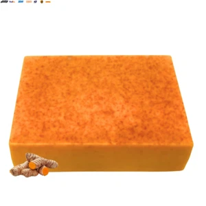 Turmeric Skin Brightening Soap (4Oz) - All Natural Cleanser, Fights Acne, Reduce - Picture 1 of 6