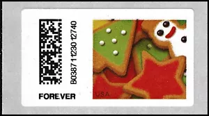 US CVP101 Holiday Cookies Kiosk ATM F single MNH 2017 - Picture 1 of 1