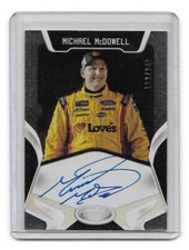 2018 Panini Certified Racing NASCAR Certified Signatures Michael McDowell /249