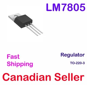 LM7805 5V 1A Linear Voltage Regulator Fixed Positive TO-220 ON Fairchild - Foto 1 di 2