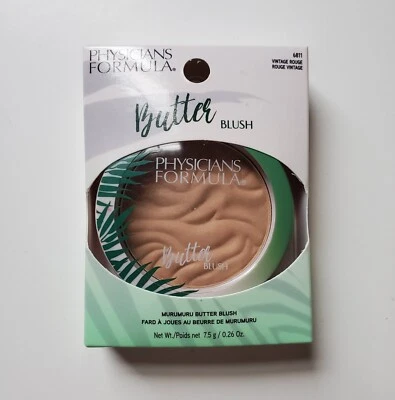 Physicians Formula Butter Blush 6811 Vintage Rouge 0.26oz Murumuru Makeup Cheeks - Image 1 of 4