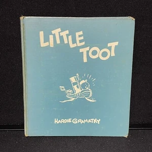 Little Toot Hardback Book Fourth Impression Collectible Rare Vintage 1939 - Picture 1 of 13