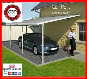 Car Port/Shelter Lean to Canopy Patio Cover Shelter Awning *Various Sizes* - Picture 1 of 1