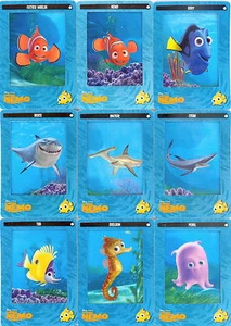 FINDING NEMO MOVIE FILMCARDZ 2003 ARTBOX COMPLETE BASE CARD SET 72 DY DISNEY - Picture 1 of 3