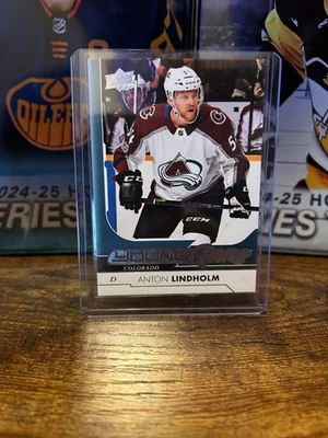 2017-18 UPPER DECK SERIES 2 ANTON LINDHOLM YOUNG GUNS #456 - Image 1 of 2