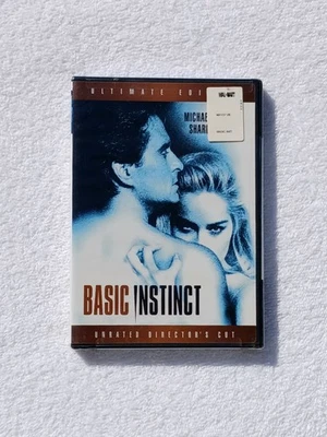 BASIC INSTINCT - UNRATED DIRECTOR'S CUT ULTIMATE ED. DVD MOVIE, SHARON STONE, WS - Image 1 of 2