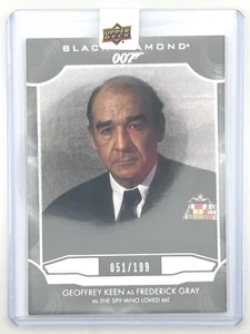 2024 Black Diamond James Bond - Geoffrey Keen come Frederick Grey #16/199 - Foto 1 di 2