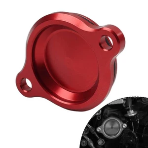 Honda Dax 125 Monkey 125 Super Cub 125/150 Tapa Filtro Aceite Moto Rojo - Imagen 1 de 11