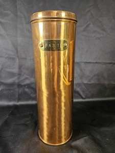 Bote de pasta de cobre de colección con tapa y tapa de medición clásico  - Imagen 1 de 9