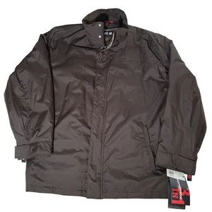Herren WETTERFESTE 3-in-1 Mantel Jacke XXL Dunkelbraun/Oliv SHELL LESEN Neu mit Etikett - Bild 1 von 7