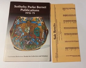 Sotheby Parke Bernet Publications 1978–79 Illustrated Reference Book  - Imagen 1 de 3