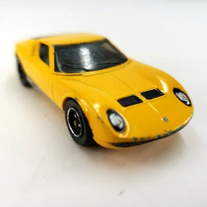 2010 Matchbox - 1968 LAMBORGHINI MIURA P400 S Yellow - Heritage Classics 1:60 - Picture 1 of 8