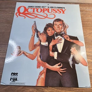 1983 "OCTOPUSSY" Roger Moore Bond 007 VHS VIDEO PROMOTIONAL MOBILE - Picture 1 of 10
