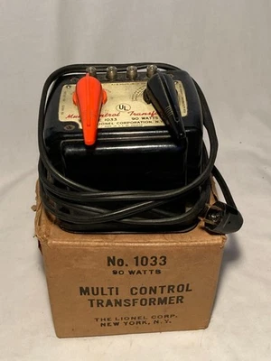 1948-1956 Lionel No. 1033 Transformer Lionel New York in the original BOX - Image 1 of 4