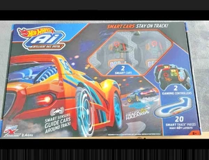 Hot Wheels AI Intelligent Street Race System 2 Smart Cars & Talking Controllers - Picture 1 of 4