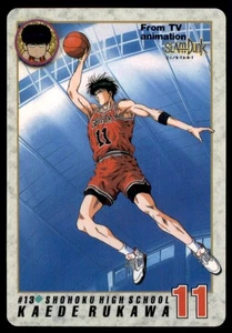 Slam Dunk Bandai Carddass Kaede Rukawa 1994 japonés #13 - Imagen 1 de 2