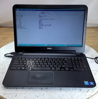 DELL INSPIRON 3537 Laptop Intel I3-4010U 4GB 500GB SEE NOTES - Image 1 of 4