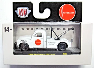 M2 MACHINES 1949 STUDEBAKER DEALERSHIP SERVICE 2R TOW TRUCK AUTO THENTICS R100 - Picture 1 of 8