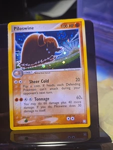 Piloswine 13/109 Team Rocket Returns Raro Holo Ex 2005 Pokémon ¡¡¡Bonito!!!! - Imagen 1 de 6