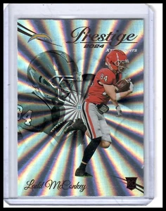 2024 Panini Prestige #331 Ladd McConkey Galaxy Xtra Points - Bild 1 von 2