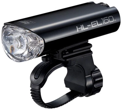 Cateye HL-EL160 50 Lumen Waterproof Bike Front Light with OptiCube Lens - Image 1 of 4