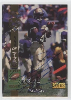 1994 Signature Rookies Authentic Signatures /7750 John Thierry #54 Auto RC - Image 1 of 2