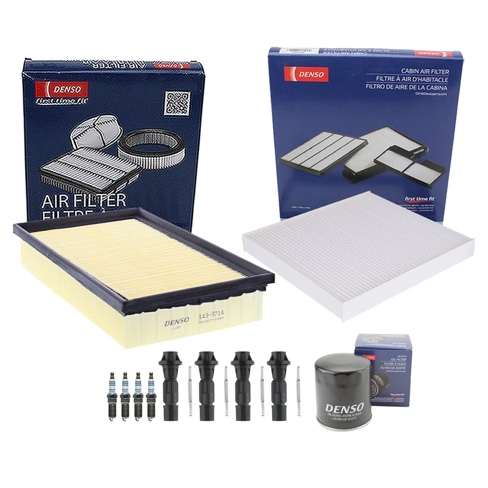 Kit de afinación Denso 4 bujías y botas Kit para Mazda 6 i 2,5 L L4 GAS 2009-2013 Foto 1 de 2