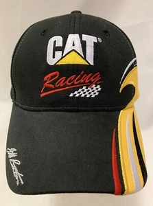 Jeff Burton 31 Sombrero Gorra RCR CAT Carreras NASCAR Negro Rojo Amarillo Blanco Ajustable - Imagen 1 de 11