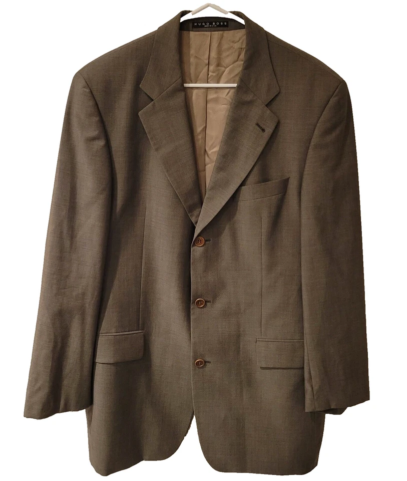 Chaqueta Blazer HUGO BOSS Artemisa Acrópolis 100% Lana Talla 102/42T HECHA EN EE. UU. Foto 1 de 4