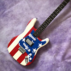 Wayne Kramer Signature Flag Stratocaster electric guitar S-H-S pickup STOCK