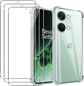 Case, For OnePlus Nord CE4 Lite 4 9 Pro 10 12 11 13 R Clear Gel Phone Cover - Picture 1 of 15
