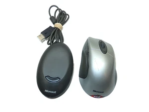 Vintage Microsoft Wireless IntelliMouse Explorer Mouse(intellieye)-preown/tested - Picture 1 of 12