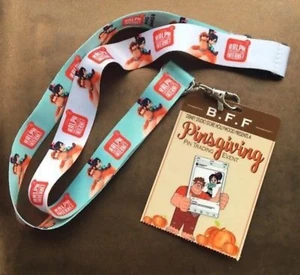 Disney DSF DSSH Pinsgiving Event B.F.F. Ralph Breaks the Internet Pin Lanyard 01 - Picture 1 of 1