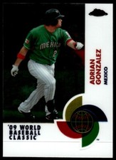 2009 Topps Chrome World Baseball Classic Adrian Gonzalez Mexico #W19