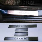 Chromowane listwy progowe 4 drzwi 4 szt. STAL NIERDZEWNA do Opel Astra G 1998-2004