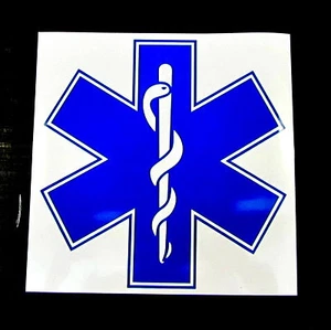 Star of Life Magnetic Sign - Picture 1 of 1