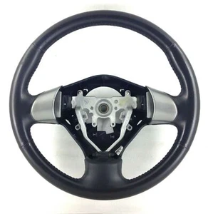 Genuine OEM Subaru Impreza WRX STi black leather steering wheel. GR GH8 etc. 15C - Picture 1 of 12