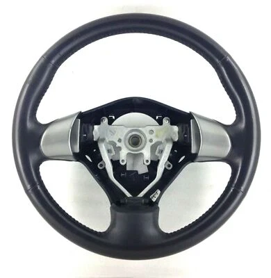 Genuine OEM Subaru Impreza WRX STi black leather steering wheel. GR GH8 etc. 15C - Image 1 of 4