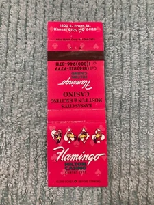 Matchbook Cover: Flamingo Hilton Casino - Kansas City, MO - 20 Strike - Picture 1 of 3