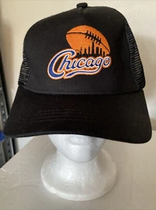 Chicago Bears Snapback Trucker Mesh Mütze Cap bestickt neu - Bild 1 von 5
