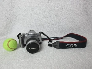 Canon EOS 300V 35mm SLR Camera, Silver, Zoom Lens - Picture 1 of 21