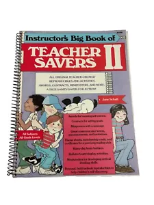 Vintage Instructors Big Book of Teacher Saver II reproduzierbare Aktivitäten - Bild 1 von 5