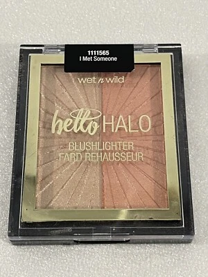 NEW Wet N Wild MegaGlo Hello Halo Blush and Highlighter I Met Someone - Image 1 of 2